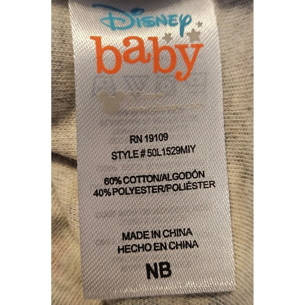 Disney Baby Newborn Hat Beanie Baby Bow Ears Minnie Mouse Floral - Picture 3 of 3